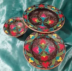 شیرینی خوری سفالی کد 101656