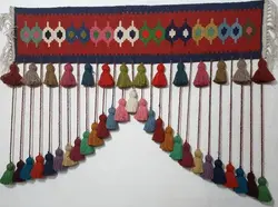 پرده گلیم پشمی اعلاء کد 101633