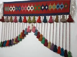 پرده گلیم پشمی اعلاء کد 101633
