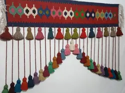 پرده گلیم پشمی اعلاء کد 101633