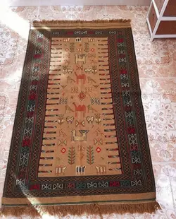 گلیم کردی شور شده کد 102299
