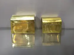 جعبه انگشتر برنجی کد 102233
