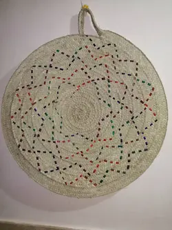 سفره حصیری یک متری کد 101476