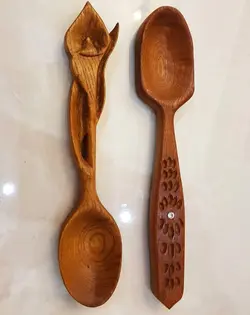قاشق چوبی کد 101391