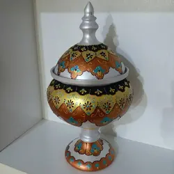 شکلات خوری سفالی لعابی کد 101415