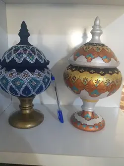 شکلات خوری سفالی لعابی کد 101415