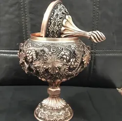 گزخوری برنجی طرح قلم انگور کد 101007