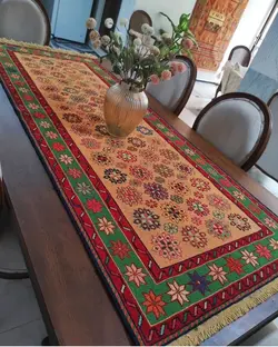 گلیم سوزنی ریزبافت کد 10758