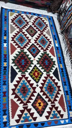 گلیم نخی اکریلیک کد 10755