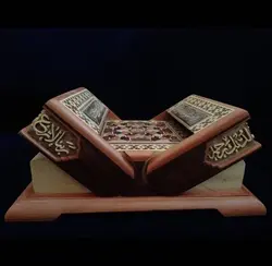جعبه و رحل قرآن جوک کاری کد 10727