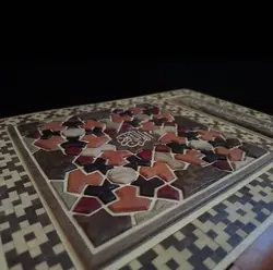 جعبه و رحل قرآن جوک کاری کد 10727