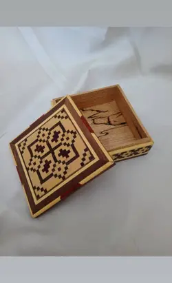 جعبه جواهر جُوَک کاری کد 10230