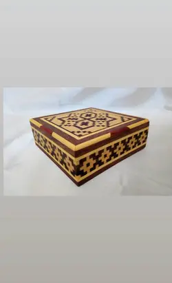 جعبه جواهر جُوَک کاری کد 10230