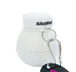 قمقمه سیلیکونی تاشو اسکول فنس مدل توپ کد 9306