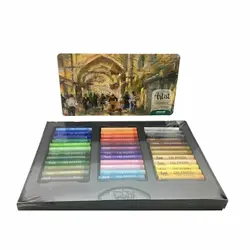 پاستل روغنی 36 رنگ آریا سری آرتیست جعبه مقوایی