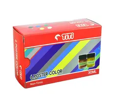 گواش 6 رنگ تیتی 30 میل