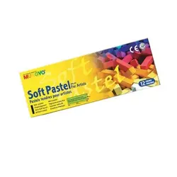 گچ پاستل نیمه 12 رنگ مانگیو