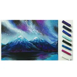 گچ پاستل نیمه 64 رنگ گالری