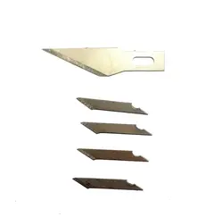 کاتر قلمی تمام استیل تکنیکال + 10 تیغ