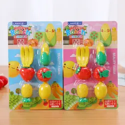 پاکن فانتزی طرح میوه و سبزیجات مدل LY1023
