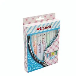 خودکار فشاری 7 رنگ کنکو مدل تینت 0.7 میلی متری