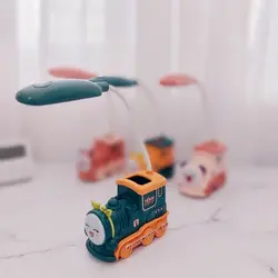 چراغ مطالعه و جا قلمی طرح قطار