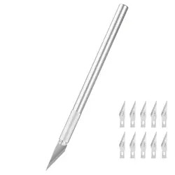 کاتر قلمی تمام استیل دلی مدل 2102