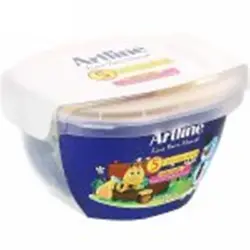 خمیر بازی 5 رنگ ویژه سطلی آرت لاین 20 گرمی