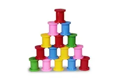 قرقره های رنگی پومین