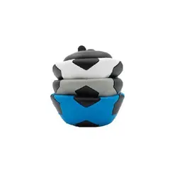 قمقمه سیلیکونی اسکول فنس مدل توپ فوتبالی بزرگ کدFA9326