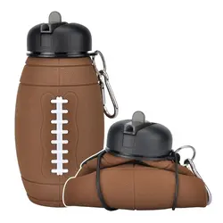 قمقمه سیلیکونی تاشو اسکول فنس مدل توپ بیسبال