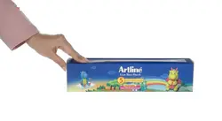 خمیر بازی 5 رنگ ویژه آرت لاین ظرف تخم مرغی 20 گرمی
