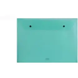 پوشه شفاف دکمه دار A3 پاپکو مدل 107