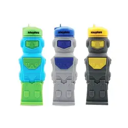 قمقمه سیلیکونی اسکول فنس مدل آدم آهنی کد 9302