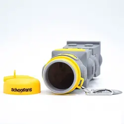 قمقمه سیلیکونی اسکول فنس مدل آدم آهنی کد 9302