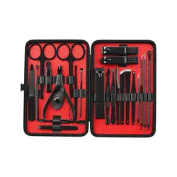 مشخصات، قیمت و خرید اینترنتی ست مانيکور لایفوز مدل ‎Layfuz 23 PCS stainless steel manicure sets