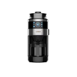 مشخصات، قیمت و خرید اینترنتی دستگاه قهوه ساز و آسیاب قهوه لپرسو مدل LePresso Bean Grinder Coffee Brewing Machine 6 Cups Glass Carafe LP6DCMBK
