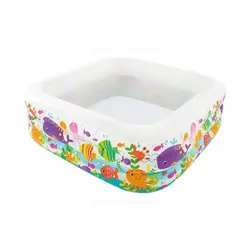 استخر کودک مربع طرح آکواریم