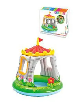 استخر بادی گرد کودک با سایه بان