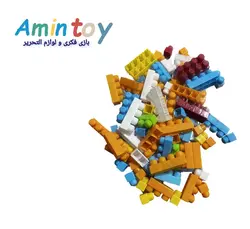 لگو بلوک خانه سازی مدل آجر فله ای کد 01