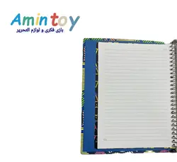 کلاسور 100 برگ قفل فلزی آزاده