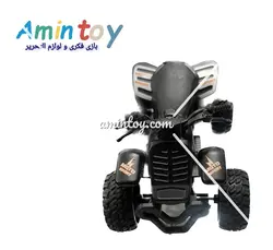 ماکت فلزی پلاستیکی موتور ۴ چرخ