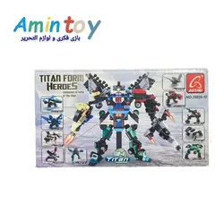 لگو ساختنی جت جنگی Titan Form Heroes