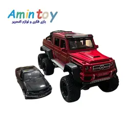 ماکت ماشین چه ژی مدل بنز جی کلاس ۶ چرخ آفرود Benz G63 AMG 6x6 V12 Off-Road مقیاس 1:22