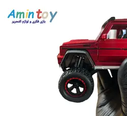 ماکت ماشین چه ژی مدل بنز جی کلاس ۶ چرخ آفرود Benz G63 AMG 6x6 V12 Off-Road مقیاس 1:22