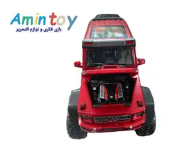 ماکت ماشین چه ژی مدل بنز جی کلاس ۶ چرخ آفرود Benz G63 AMG 6x6 V12 Off-Road مقیاس 1:22