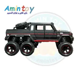 ماکت ماشین چه ژی مدل بنز جی کلاس ۶ چرخ آفرود Benz G63 AMG 6x6 V12 Off-Road مقیاس 1:22