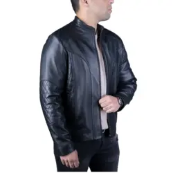 کاپشن چرم مردانه 2112j