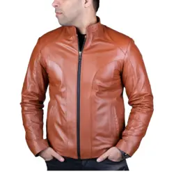 کاپشن چرم مردانه 2112j