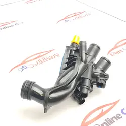 ترموستات پژو 2008-508-ds5 -c3( هوزینگ آب به همراه فشنگی و واشر   )